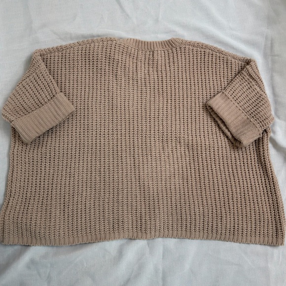 POL Women's Knit Sweater - Beige - Picture 2 of 5
